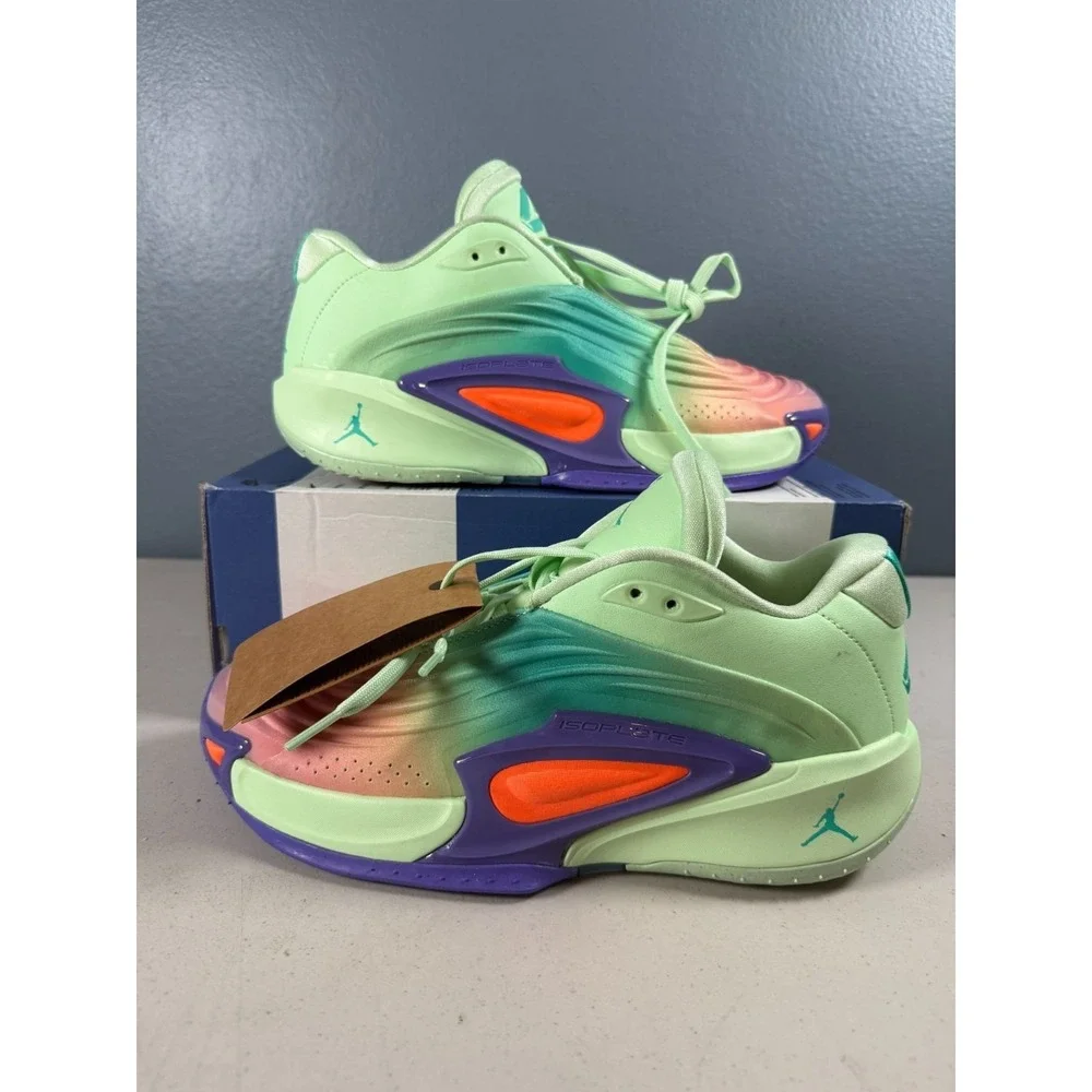 Jordan Luka 3 Vapor‎ Green/Jade-Orange Gradient Sneakers Size 12